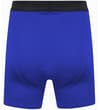 Thumbnail Blue boxer briefs with black waistband, back view.
